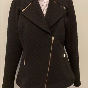 Black Quilted Women's Jacket